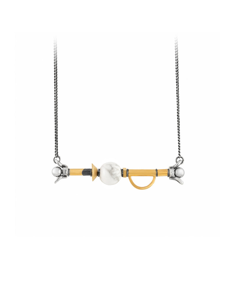 XY Necklace by may hofman jewellery 