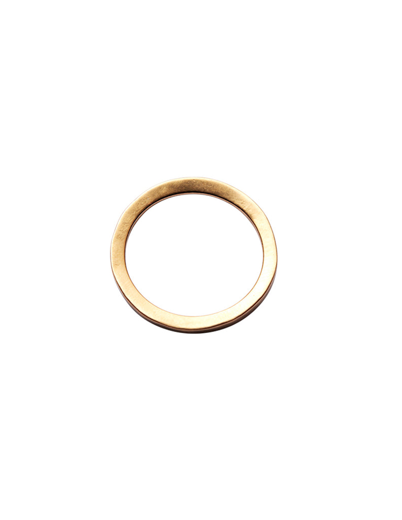 Gold Y ring by May Hofman Jewellery 